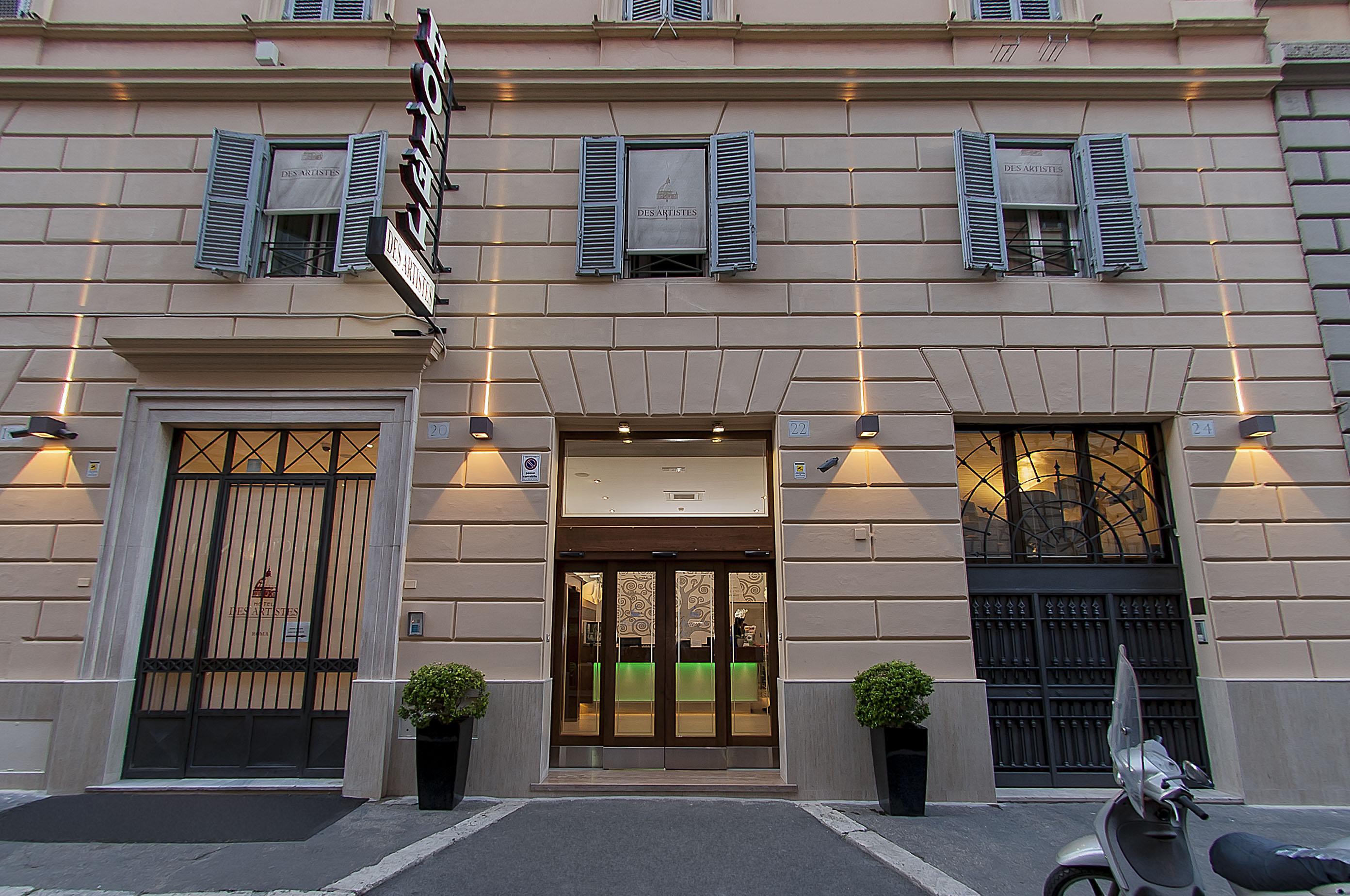 Hotel Des Artistes Roma Exterior foto