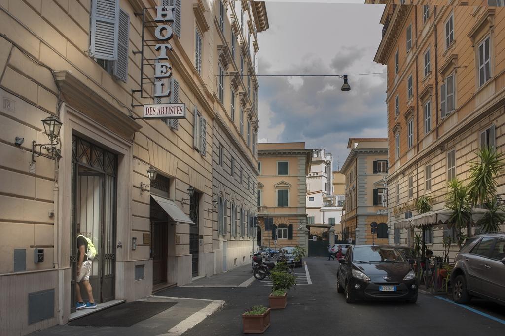 Hotel Des Artistes Roma Exterior foto
